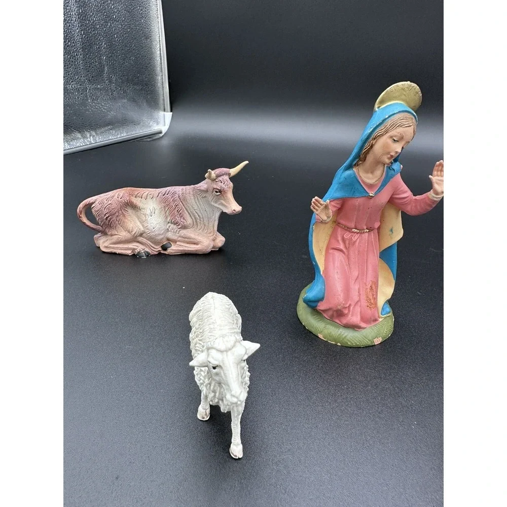 VTG Fontanini‎ Depose, Resin Nativity Set, Stamped Italy